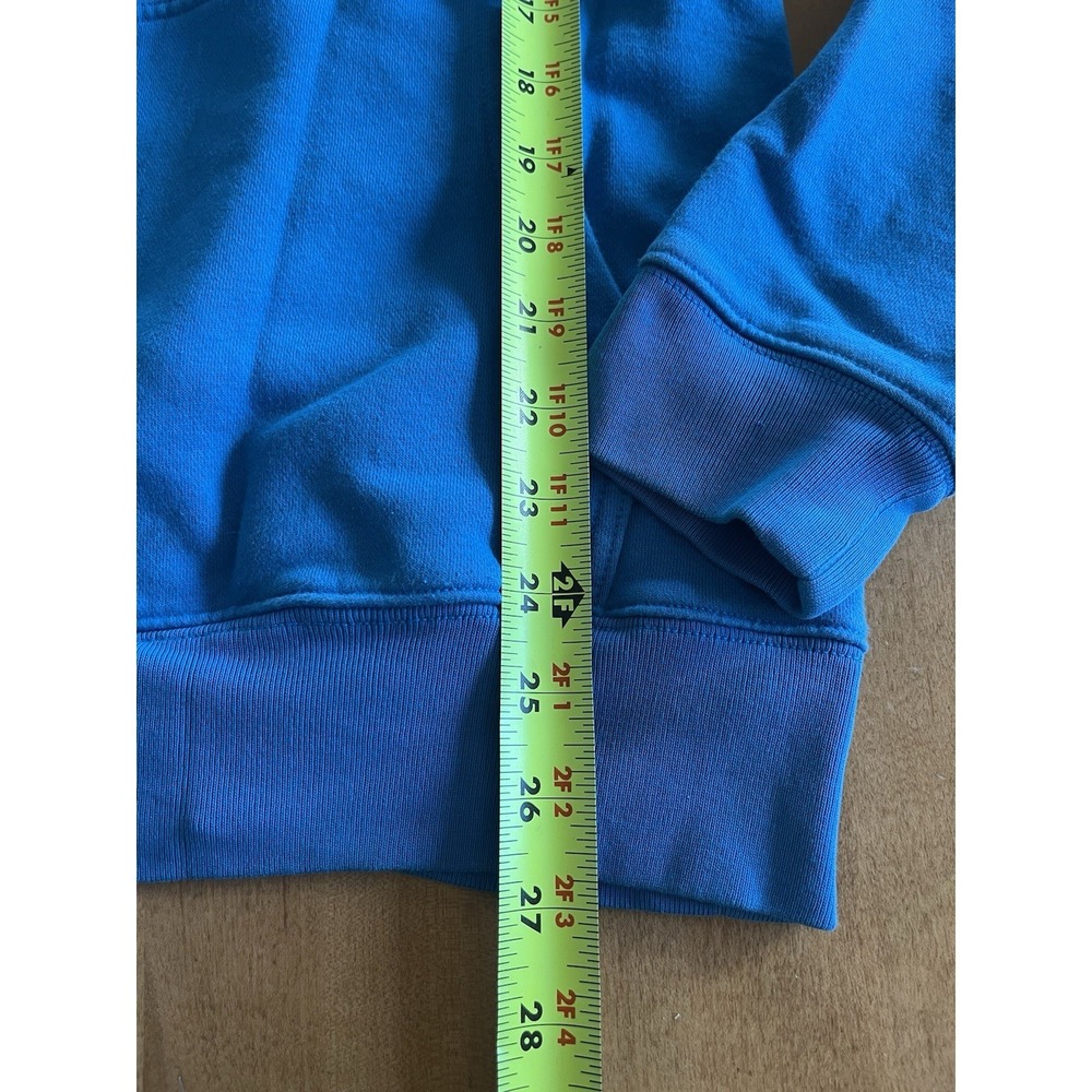 GAP x Smiley Vintage Soft Logo Hoodie Blue Sz M Medium Limited Edition - Picture 5 of 10